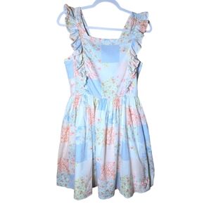 Ralph Lauren Floral Patchwork Dress Size Girls 16